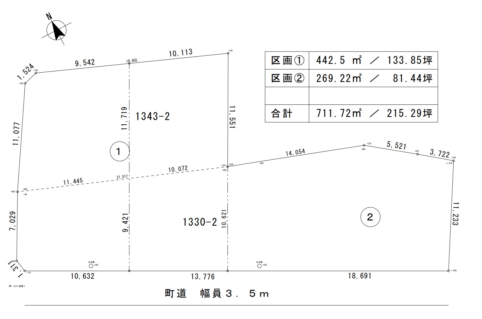 区画図